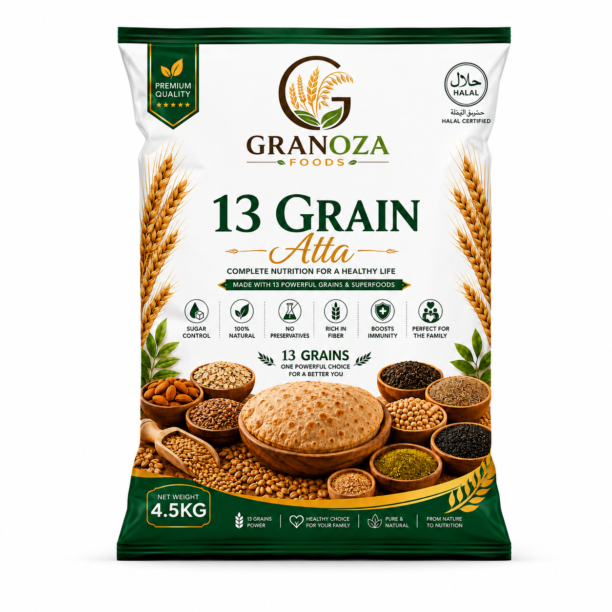 Granoza Foods 13 Grain Flour